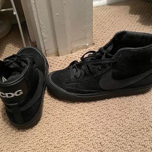 BLACK COMME des GARÇONS x Nike Blazer Sneakers